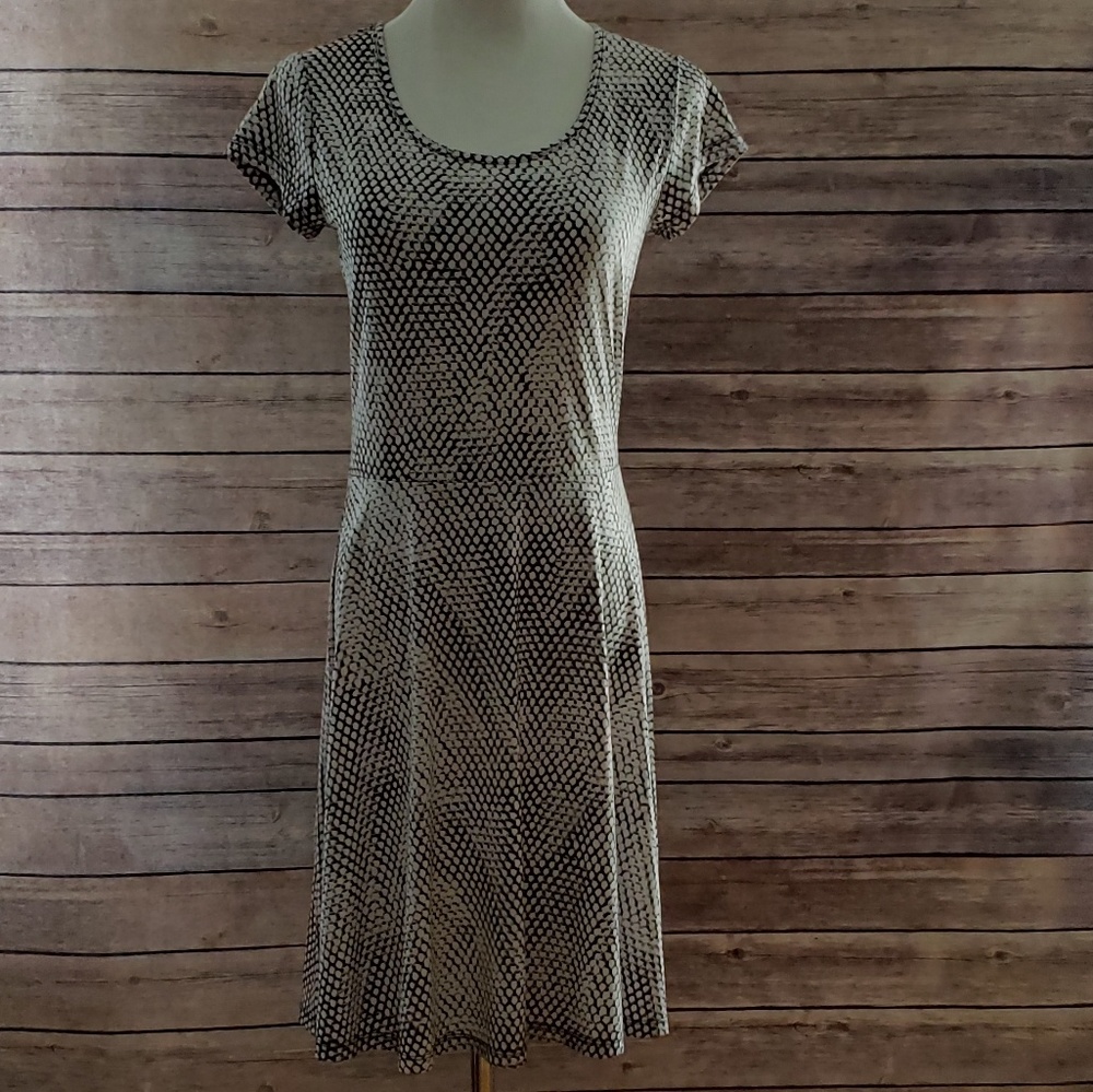 Michael Kors Snakeskin Flare Dress